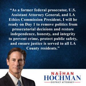 Nathan Hochman For DA