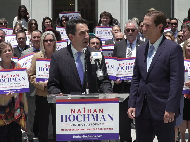 Santa Clara County D.A. Jeff Rosen Endorses Nathan Hochman for L.A. County District Attorney
