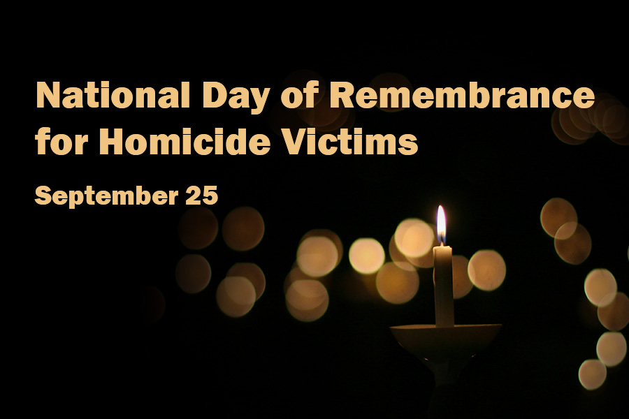 National Day of Remembrance for Homicide Victims